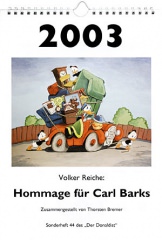 Der Donaldist Sonderheft 44: Wandkalender 2003: Volker Reiche - Hommage für Carl Barks