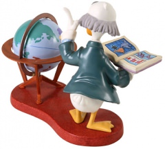 Ludwig Von Drake: Didactic Duck (WALT DISNEY CLASSICS COLLECTION) Porzellanfigur