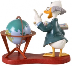 Ludwig Von Drake: Didactic Duck (WALT DISNEY CLASSICS COLLECTION) Porzellanfigur