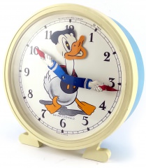 Wecker Donald Duck Zeigerarme BAYARD (1972)